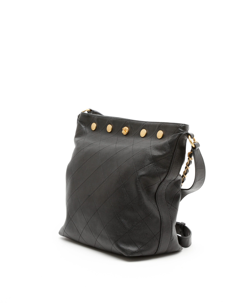 Chanel 25P Coin Bucket Bag