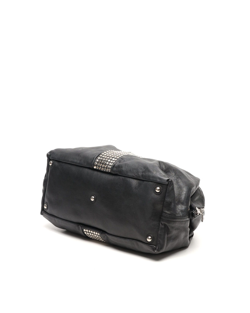 Saint Laurent Studded Easy Y Boston Bag