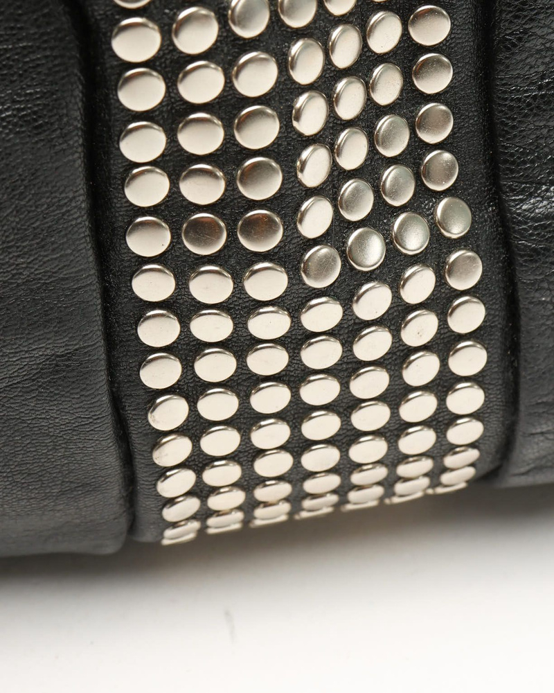 Saint Laurent Studded Easy Y Boston Bag