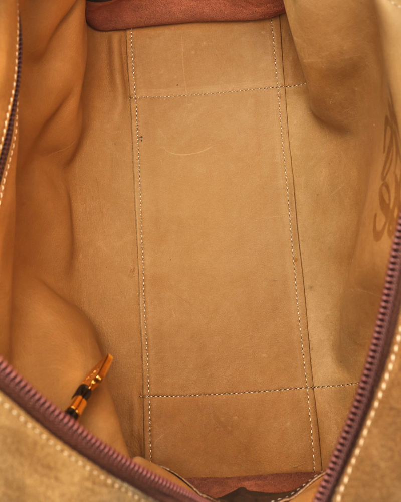 Loewe Suede Amazona Bag