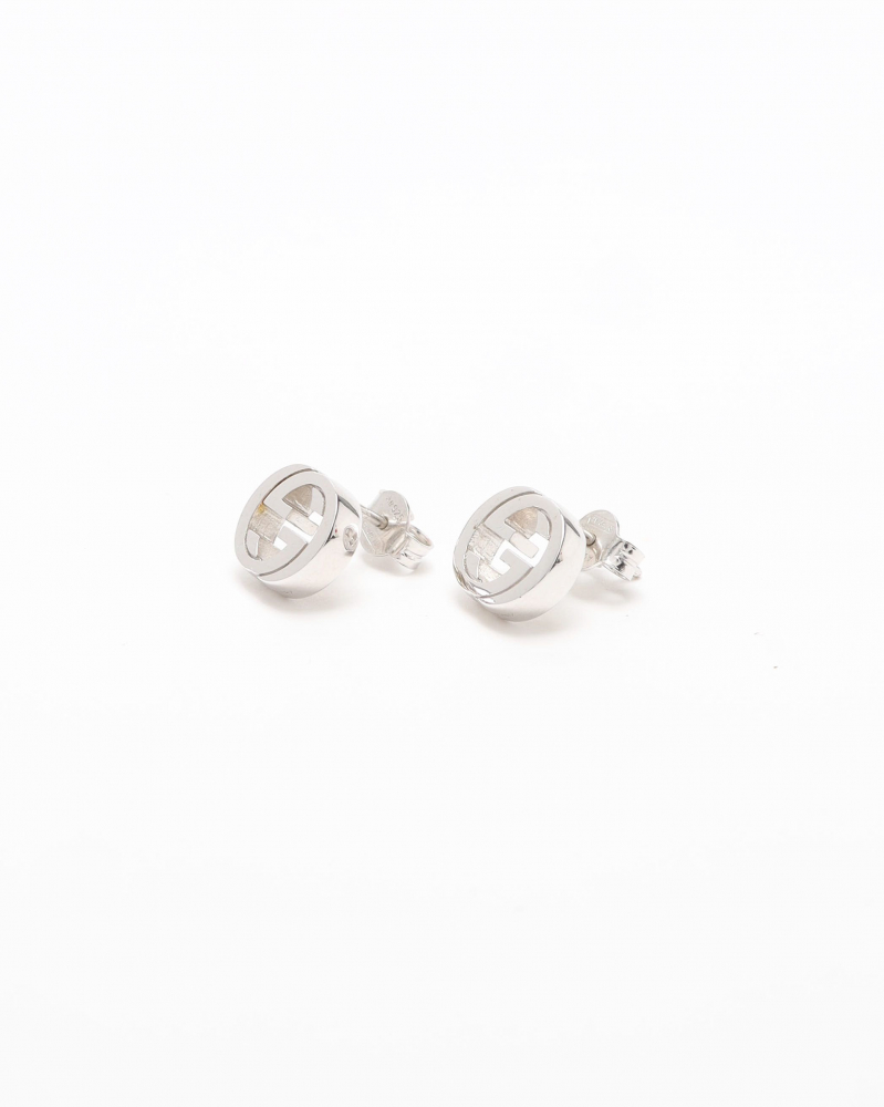 Gucci Interlocking G Silver Earring
