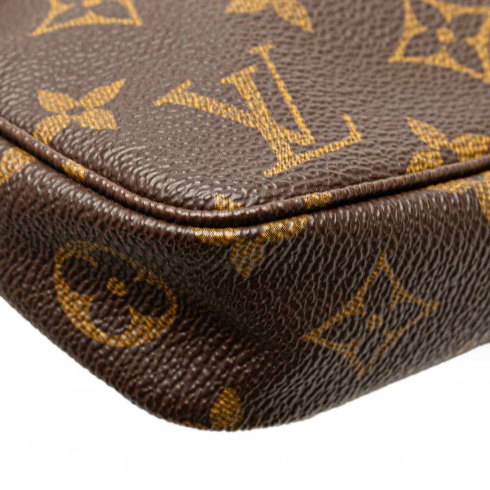 Louis Vuitton Pochette Canvas Pouch Clutch Monogram