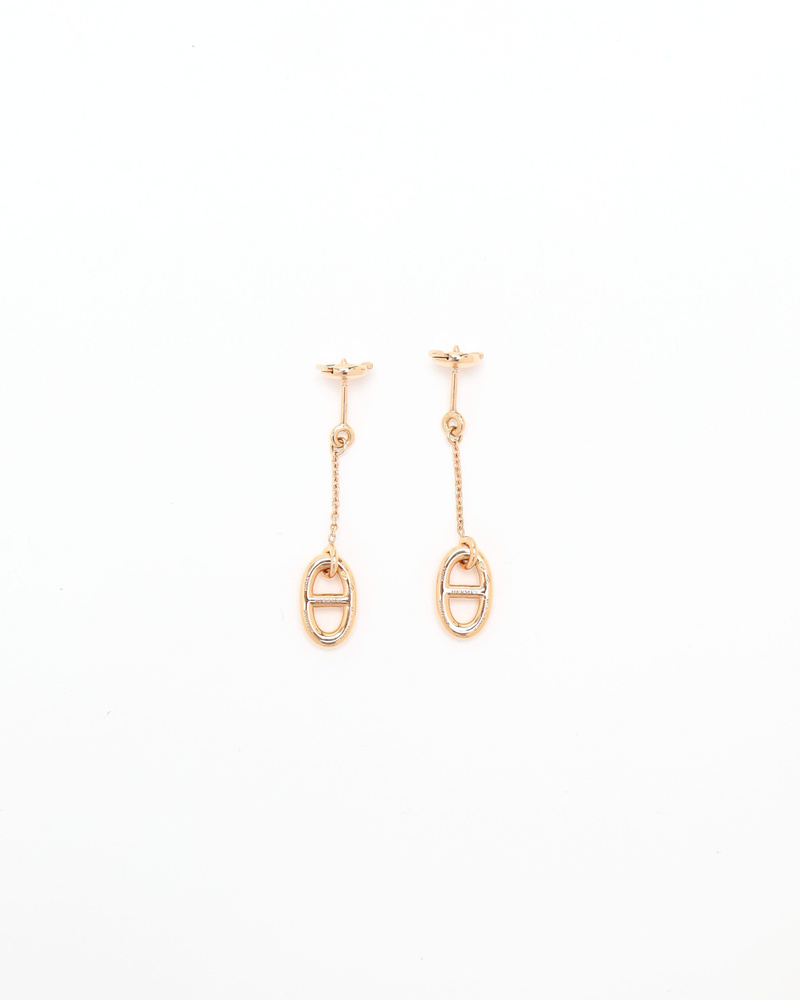 Hermès Farandole 18kt Rose Gold Earrings