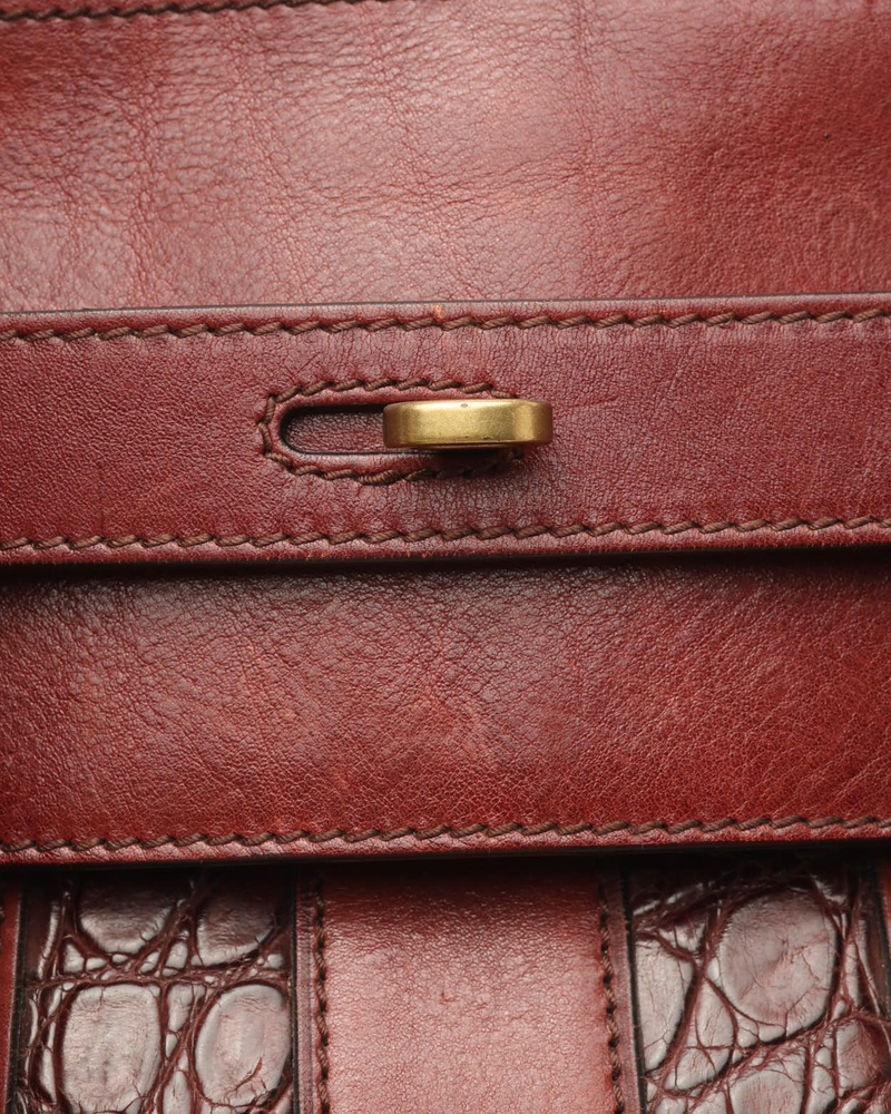 Gucci Croc Web Secret Weekend Bag