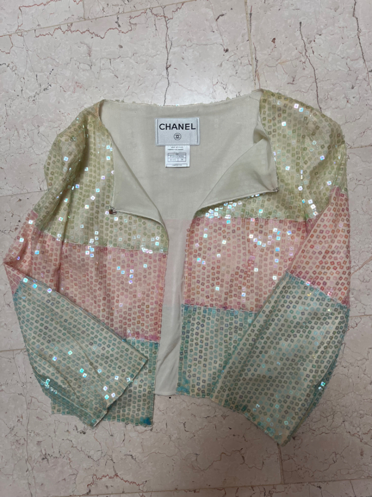 Chanel Ensemble deux pièces en sequins