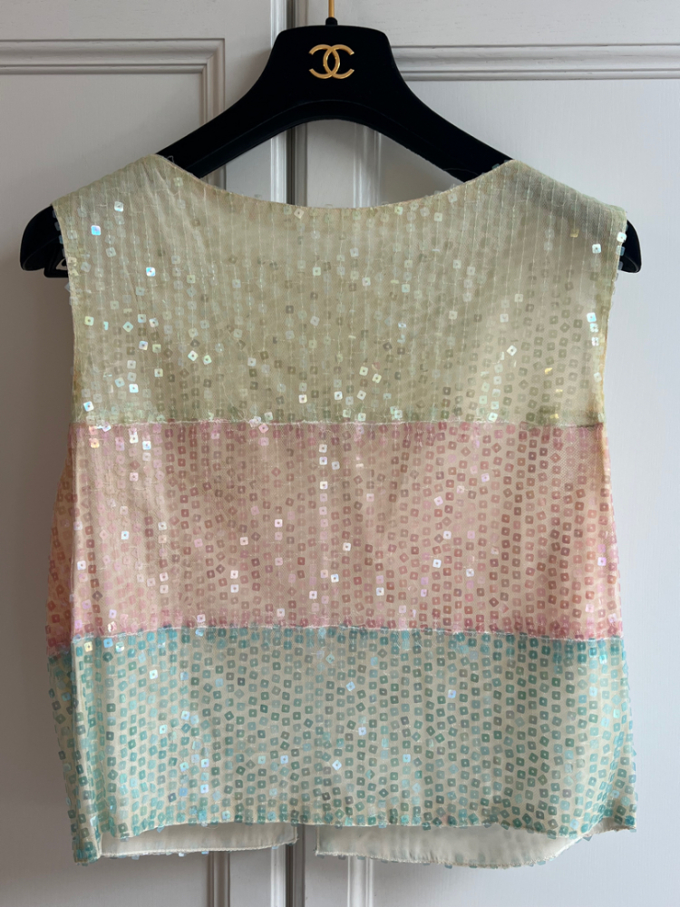 Chanel Ensemble deux pièces en sequins