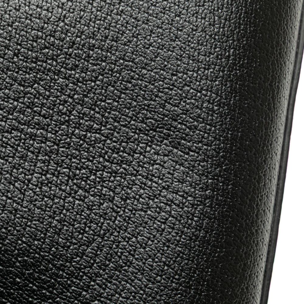 Gucci Diana Mini Leather Tote Handbag Black