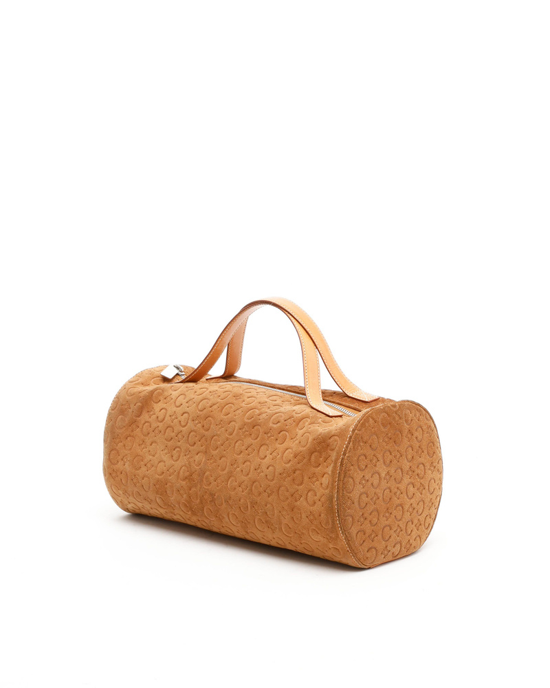 Celine Céline C Macadam Suede Handbag