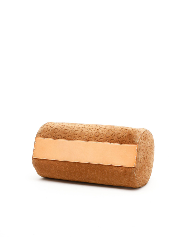 Celine Céline C Macadam Suede Handbag