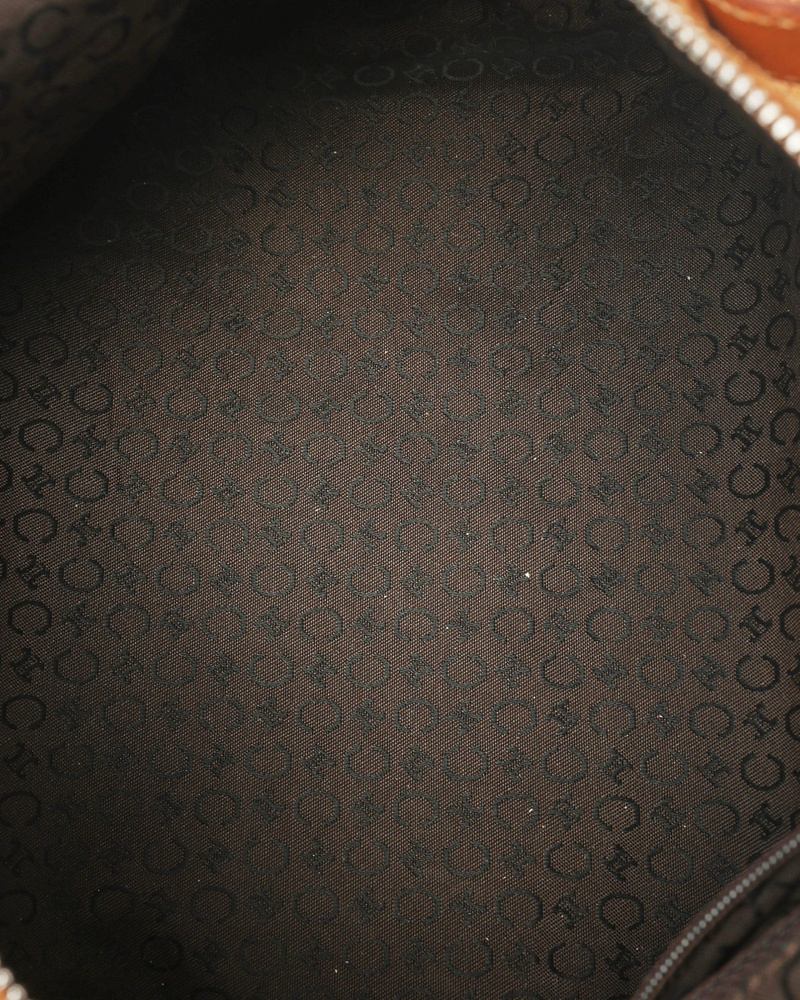 Celine Céline C Macadam Suede Handbag