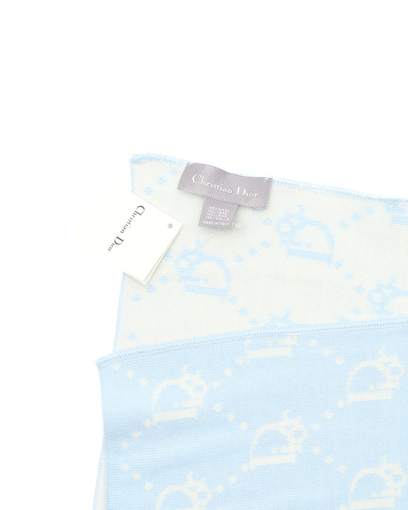 Christian Dior Trotter Wool Scarf