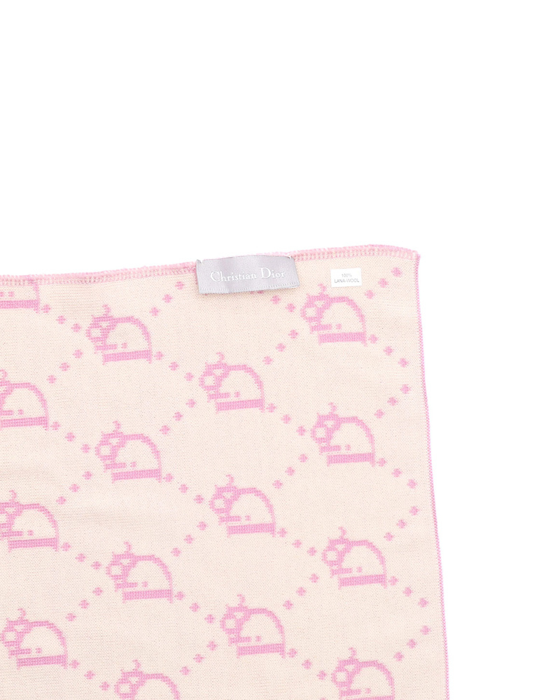 Christian Dior Trotter Wool Scarf