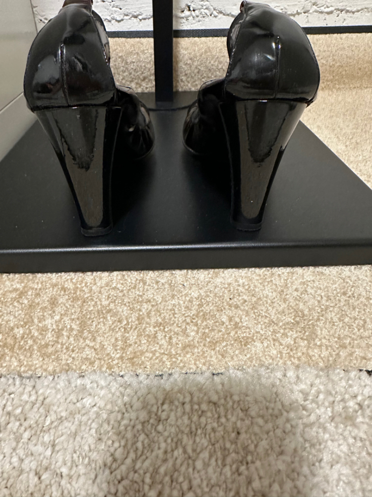 Chanel Heels in Burgundy