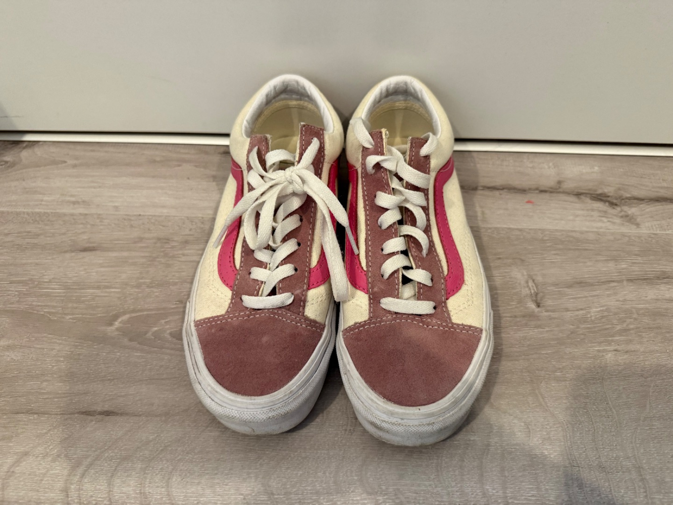 Vans Rosa/Creme Alte Schule