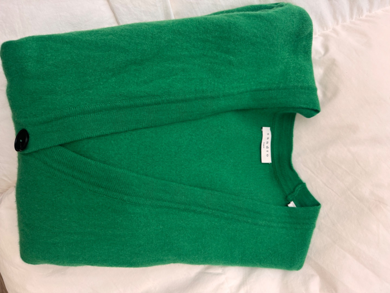 Sandro Strickjacke aus Wolle