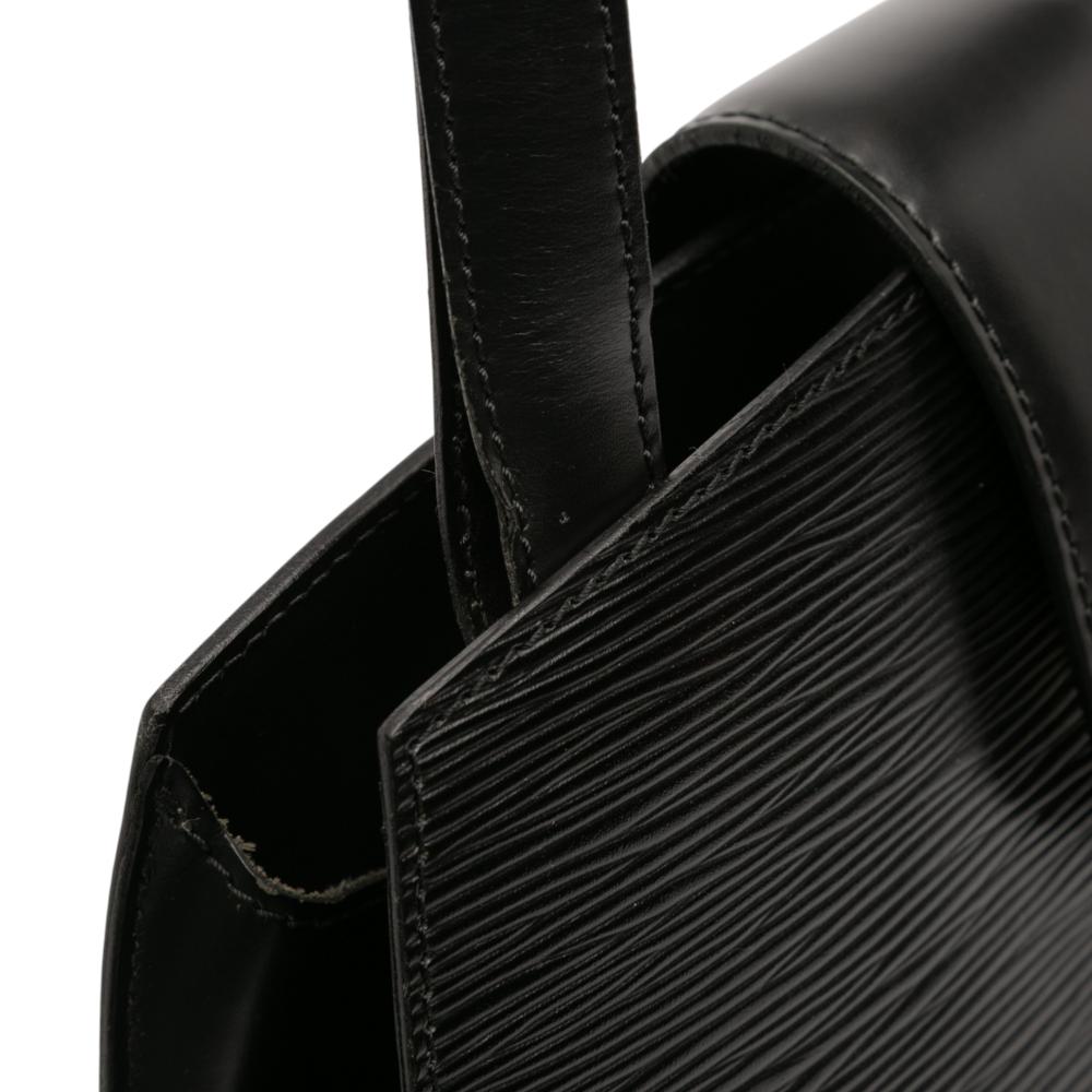 Louis Vuitton B Louis Vuitton Black Epi Leather Leather Epi Cluny France