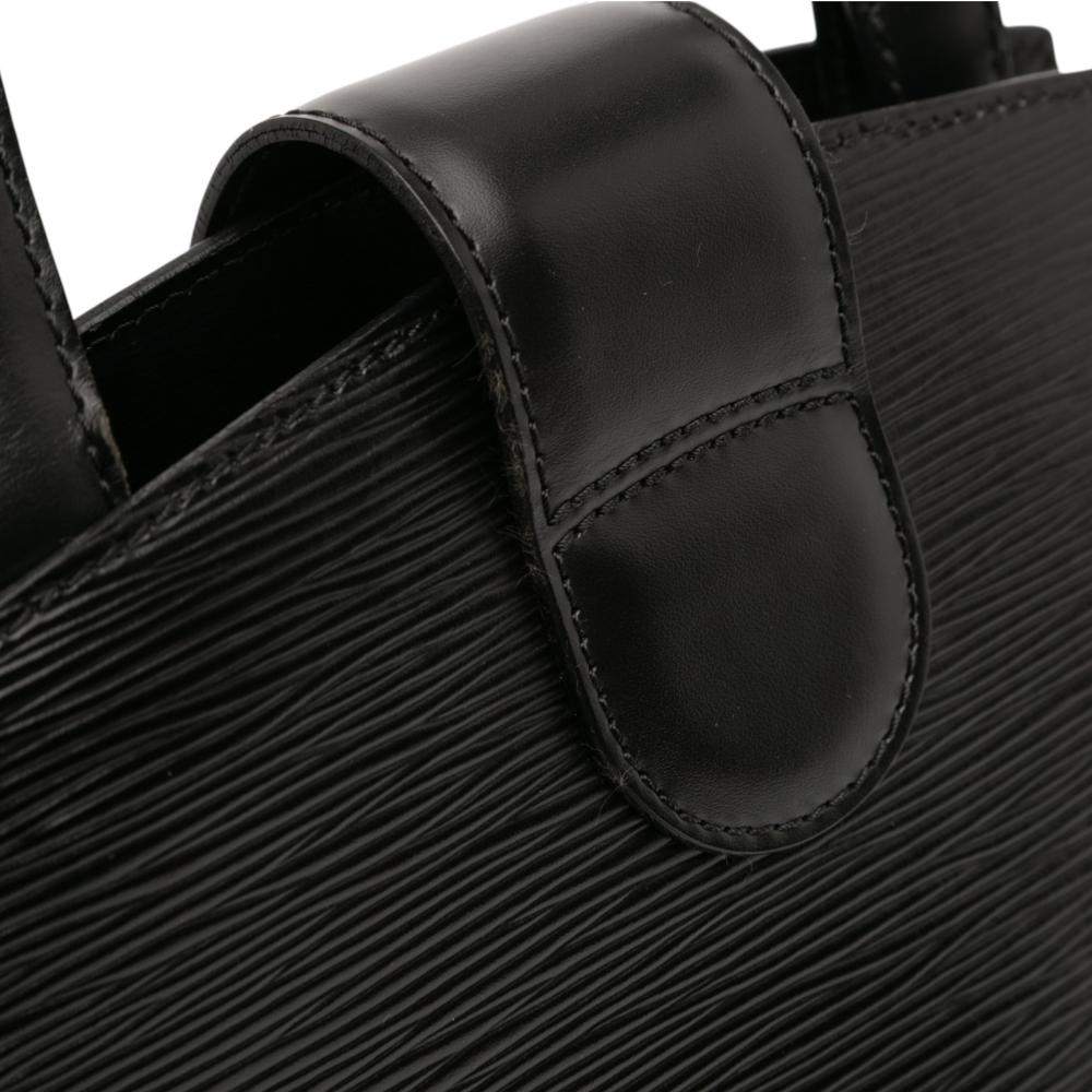 Louis Vuitton B Louis Vuitton Black Epi Leather Leather Epi Cluny France