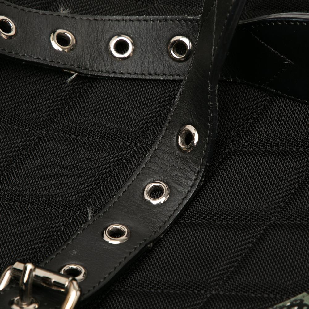 Burberry B Burberry Green Nylon Fabric Graffiti Rucksack Backpack Romania