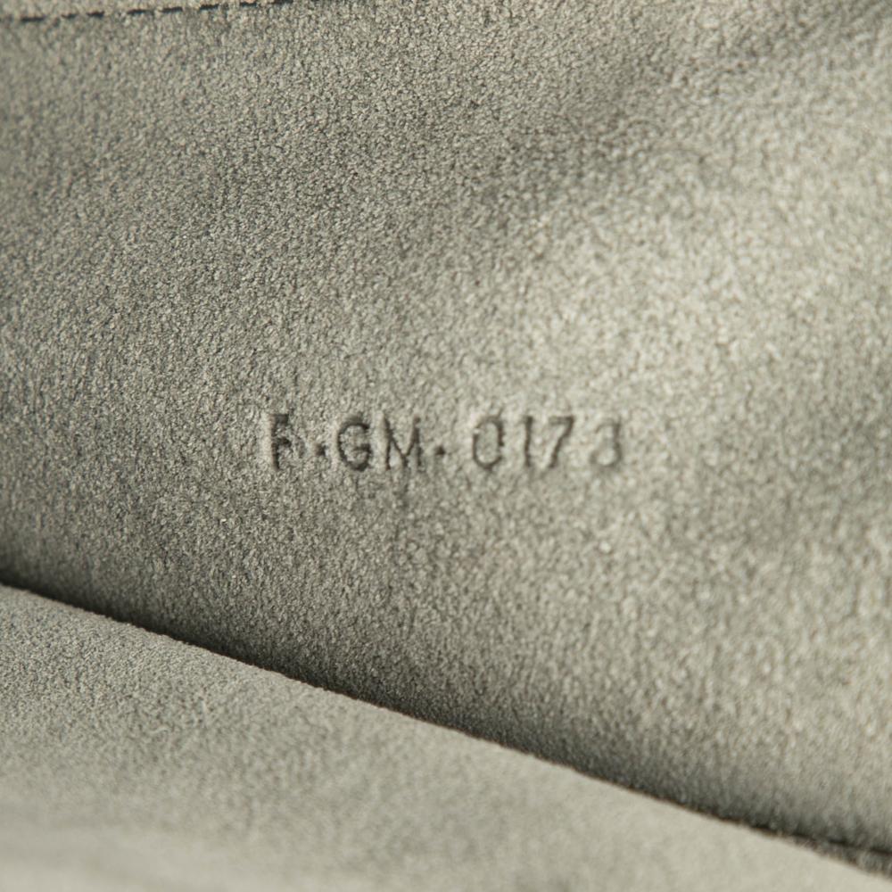 Celine B Celine Gray Calf Leather skin Blade Crossbody Italy