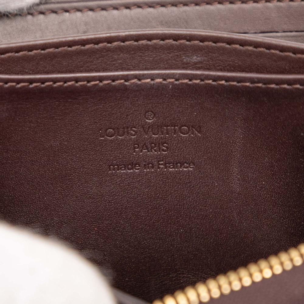 Louis Vuitton B Louis Vuitton Purple Vernis Leather Leather Monogram Vernis Zippy Coin Purse France