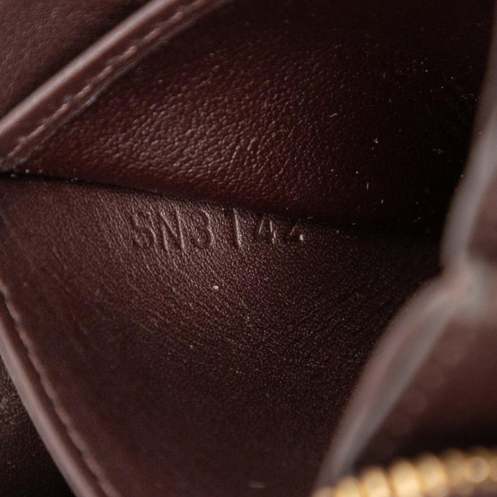 Louis Vuitton B Louis Vuitton Purple Vernis Leather Leather Monogram Vernis Zippy Coin Purse France