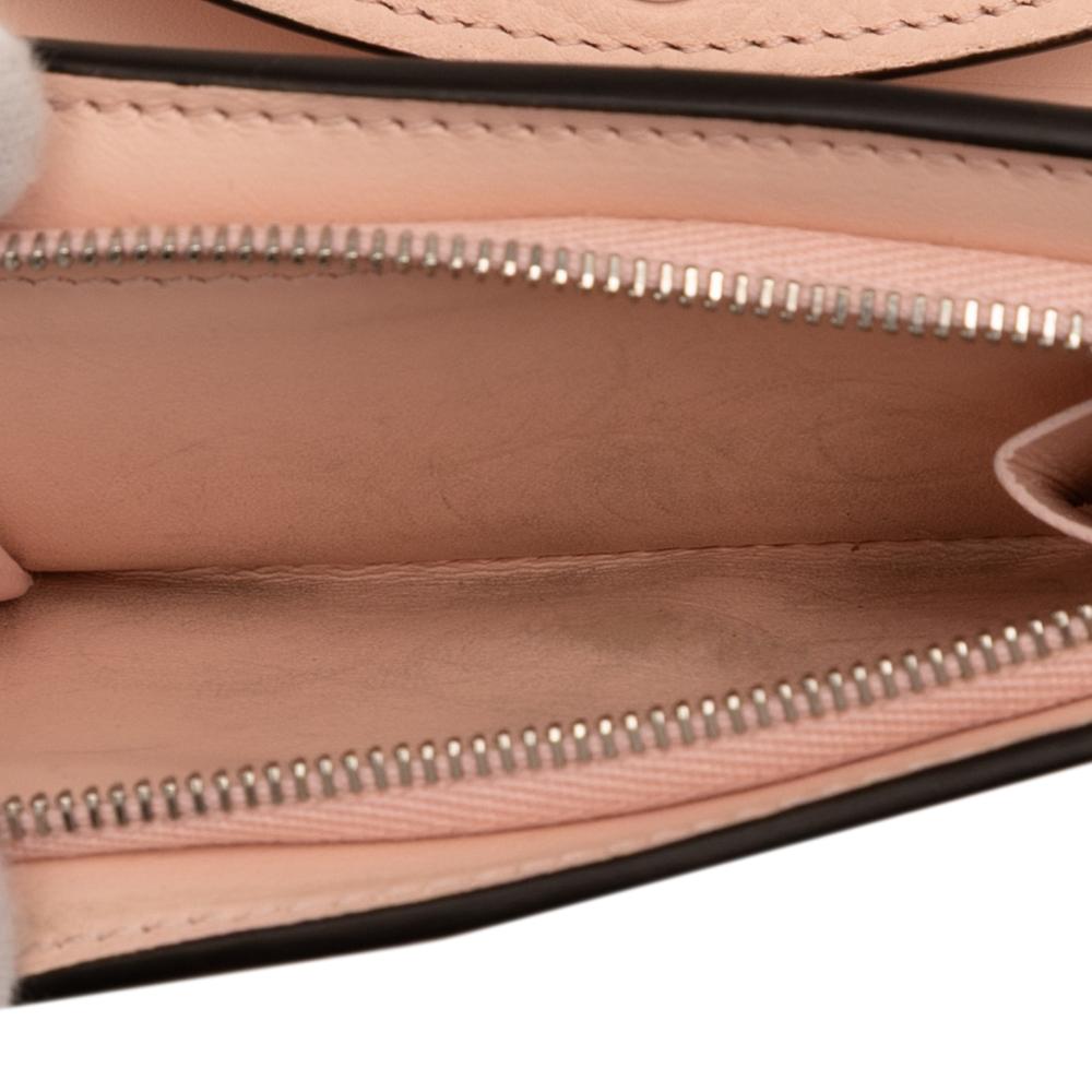 Louis Vuitton AB Louis Vuitton Pink Light Pink Calf Leather Monogram Mahina Iris XS France