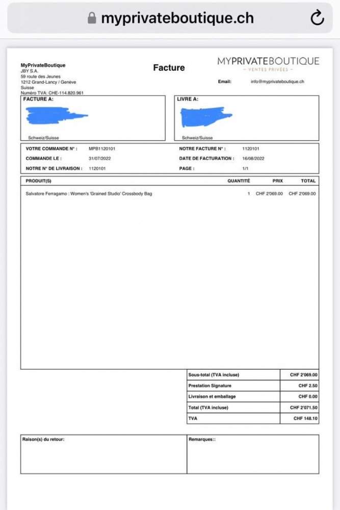 Ferragamo Grained Studio