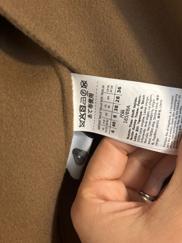 Max Mara S Max Mara manteau Cuore