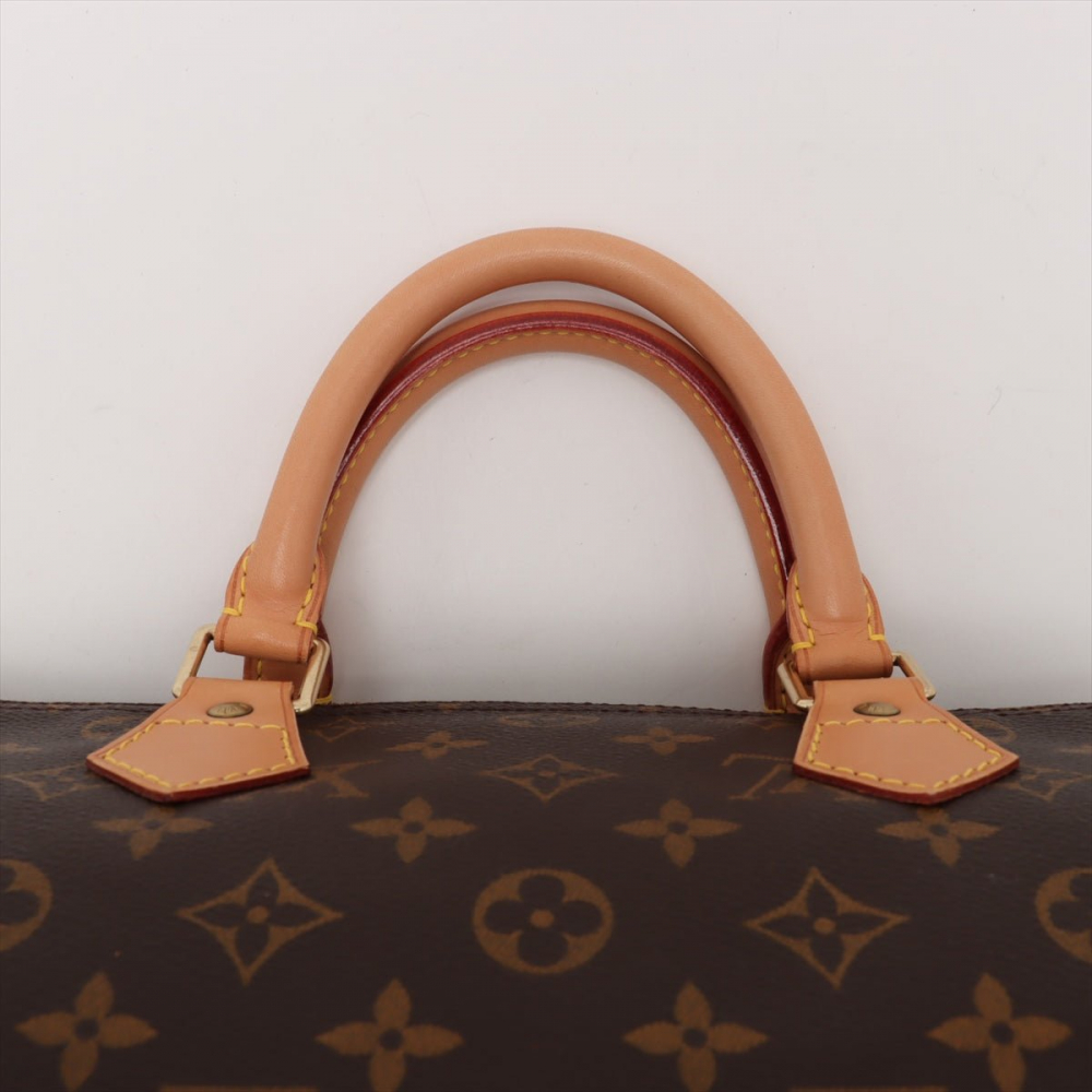 Louis Vuitton Speedy 30 Canvas Vintage Trunk Handbag Monogram