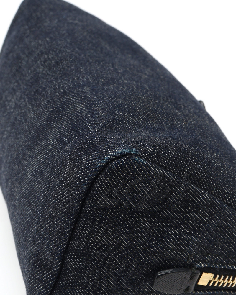 Prada Denim Toiletry Pouch