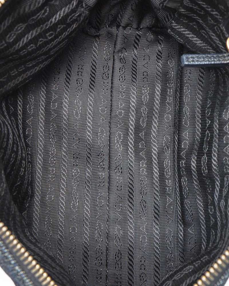 Prada Denim Toiletry Pouch