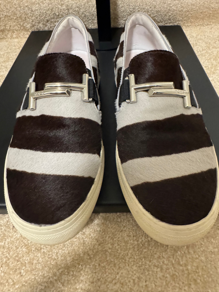 Tod's Zebra loafers