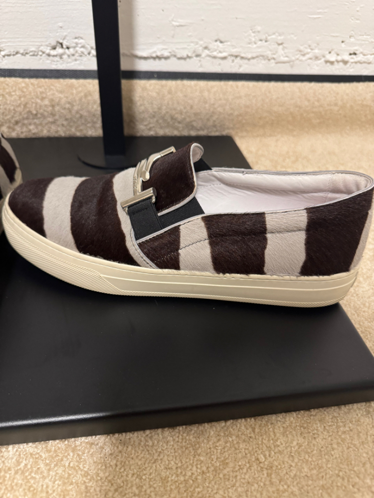 Tod's Zebra loafers
