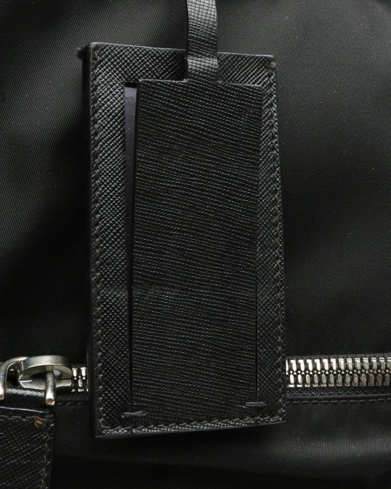 Prada Tessuto Saffiano Luggage Trolley Travel Bag