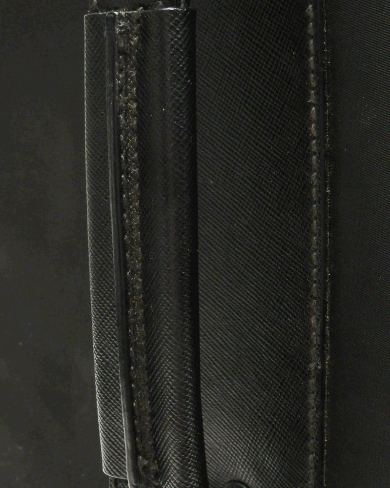Prada Tessuto Saffiano Luggage Trolley Travel Bag