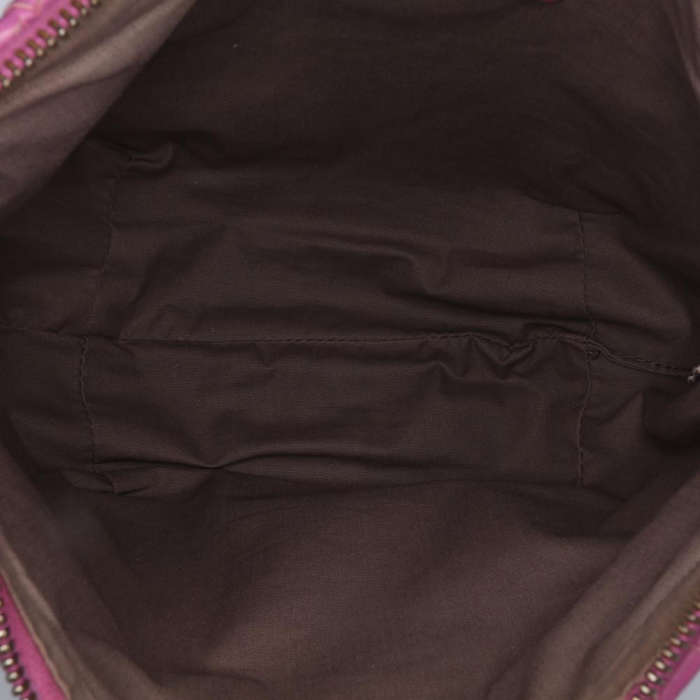 Bottega Veneta B Bottega Veneta Purple Nappa Leather Leather Nappa Intrecciato Crossbody Italy