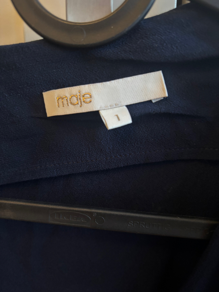 Maje Marineblaues Kleid