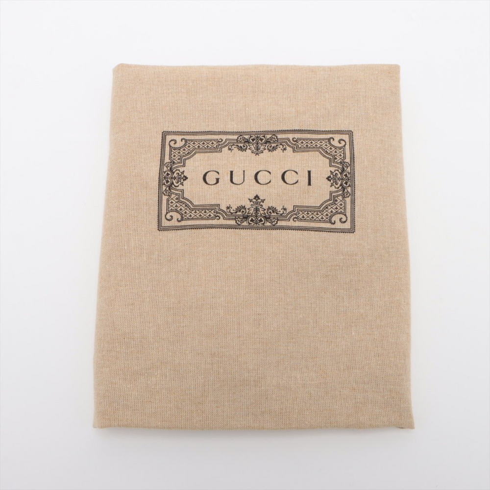 Gucci Horsebit 1955 Leather 2-Ways Messenger Shoulder Bag Black