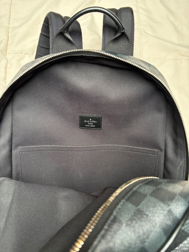 Louis Vuitton Sac de voyage en cuir verni Campus