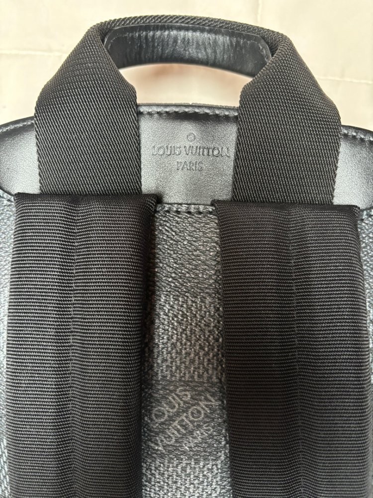 Louis Vuitton Sac de voyage en cuir verni Campus