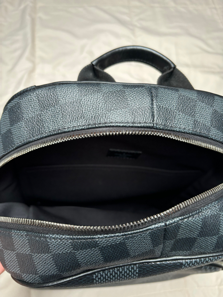 Louis Vuitton Sac de voyage en cuir verni Campus