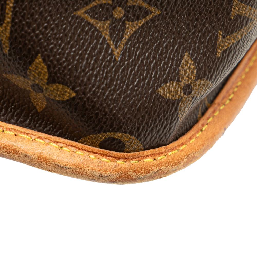 Louis Vuitton B Louis Vuitton Brown Monogram Canvas Canvas Monogram Sologne France