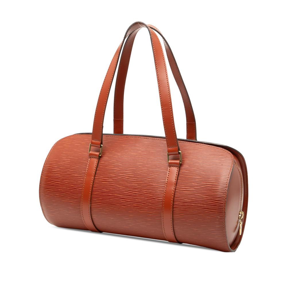 Louis Vuitton B Louis Vuitton Brown Epi Leather Leather Epi Soufflot France