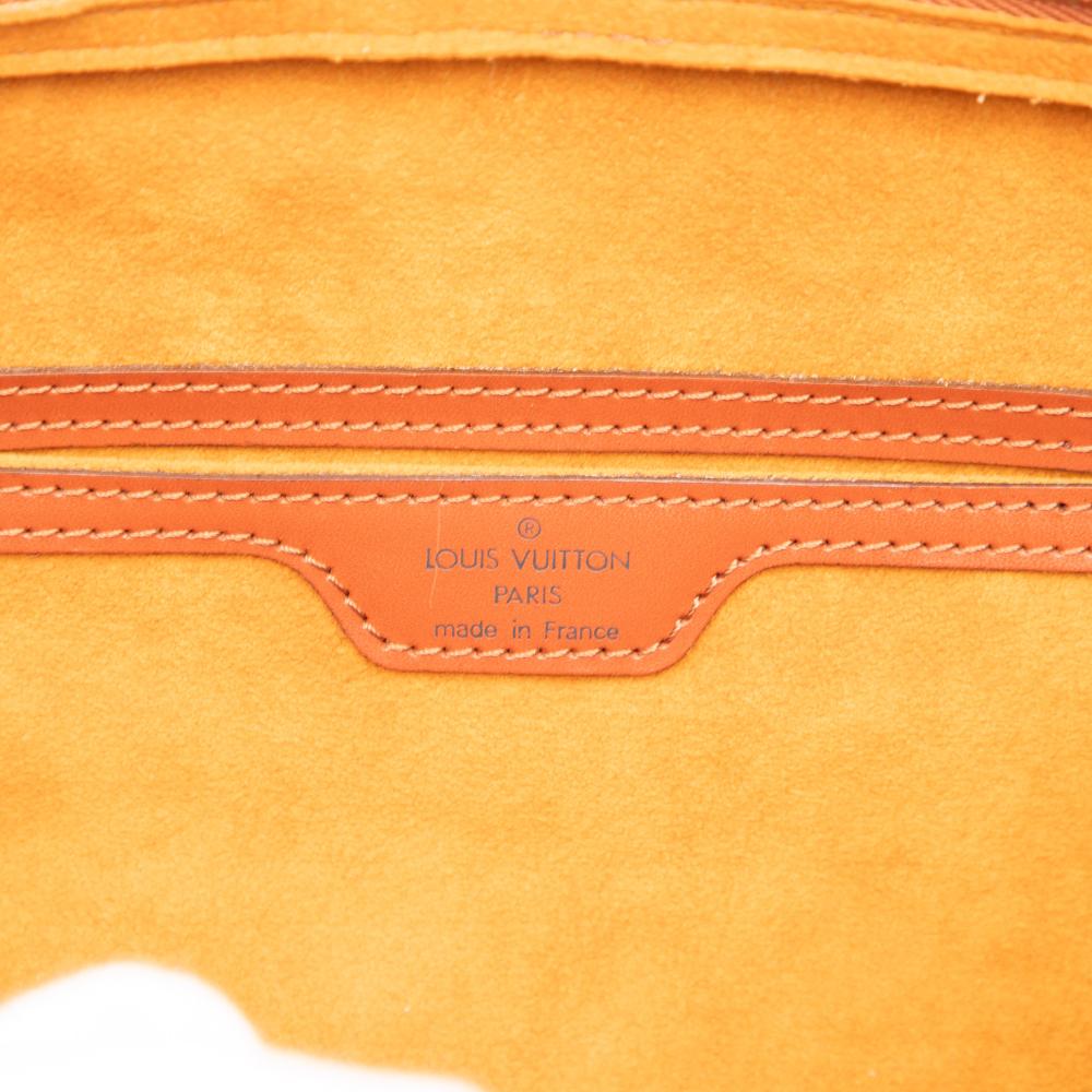 Louis Vuitton B Louis Vuitton Brown Epi Leather Leather Epi Soufflot France