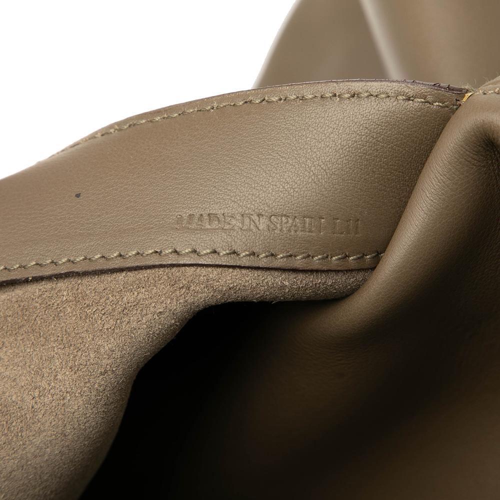 Loewe B LOEWE Brown Khaki Calf Leather Tote Spain