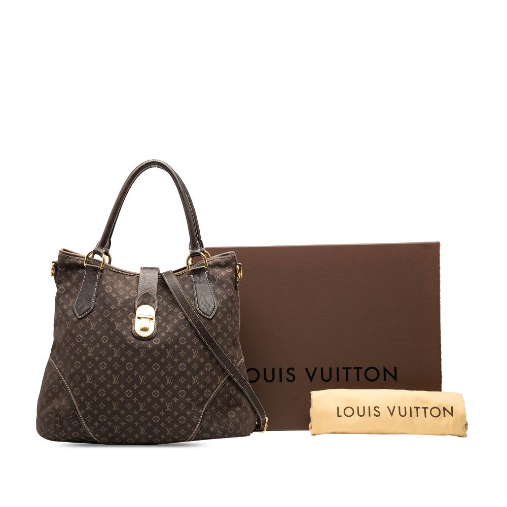 Louis Vuitton B Louis Vuitton Brown Dark Brown Canvas Fabric Monogram Idylle Elegie France