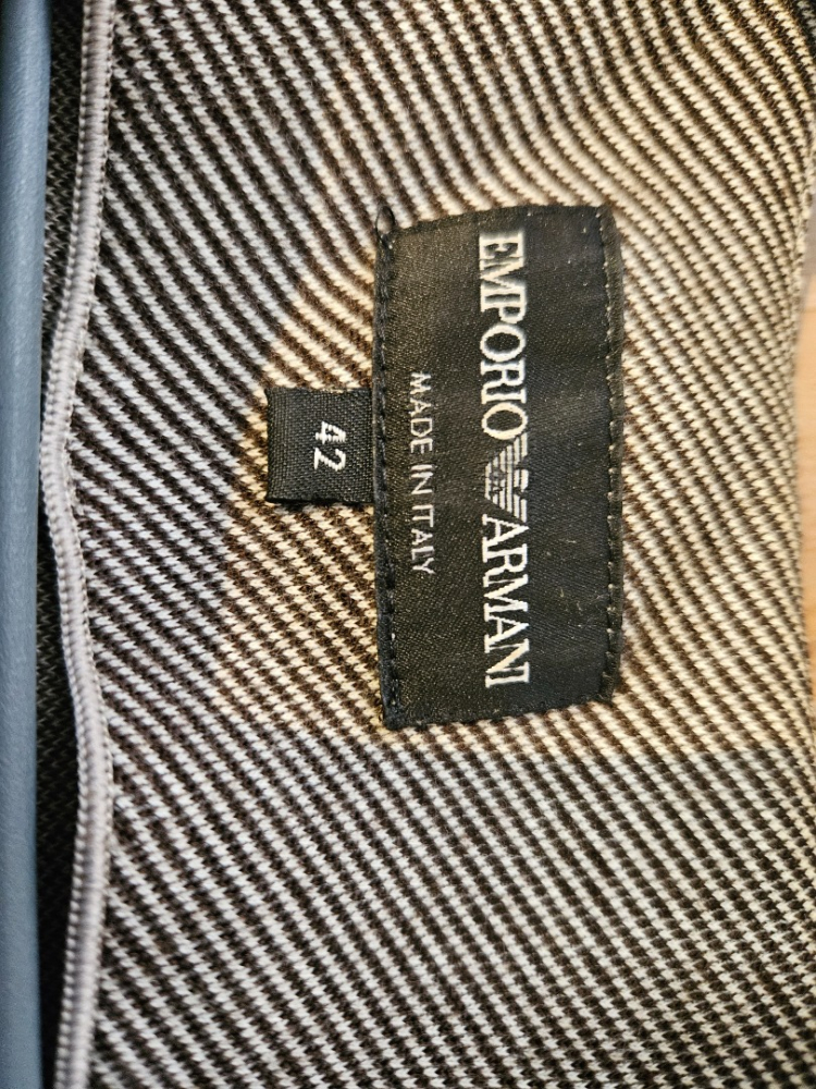 Emporio Armani Cotton and wool cardigan jacket