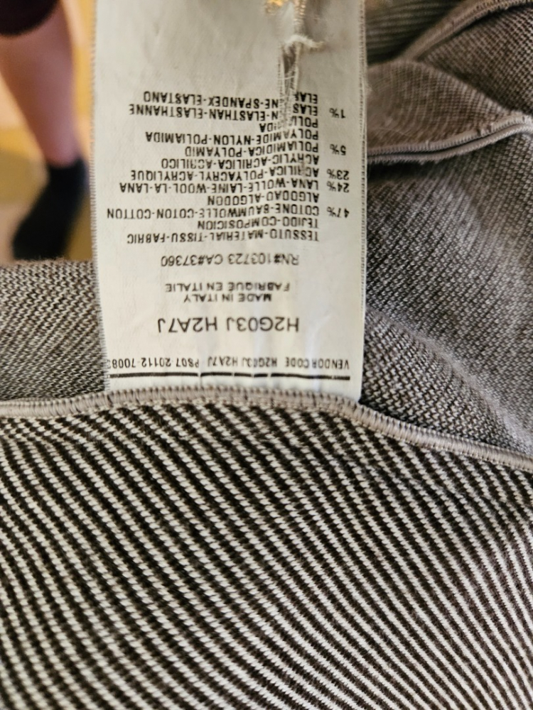 Emporio Armani Cotton and wool cardigan jacket