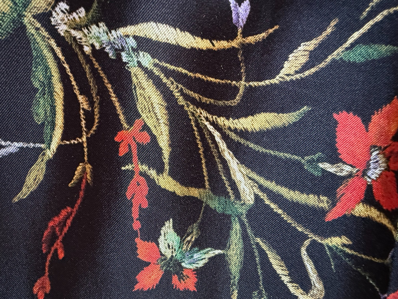 Balenciaga Robe en soie à fleurs