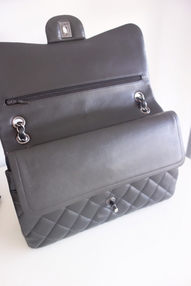 Chanel Classique tricolor bag